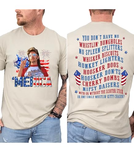Amazon.com: 4th of July Shirt, Joe Dirt Shirt, Merica Tee, Joe